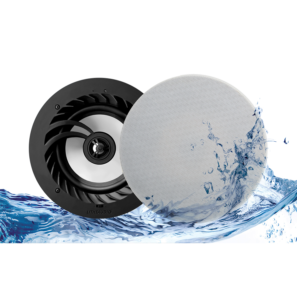 LITHE AUDIO 6.5" PASSIVE CEILING SPEAKER IP44 (SINGLE) Realaudio.eu